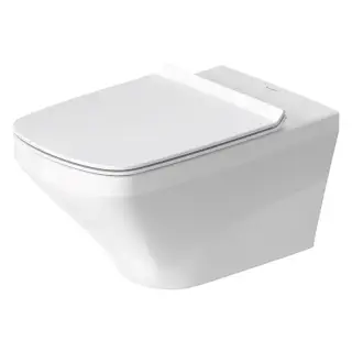Duravit DuraStyle Унитаз удлиненный подвесной безободковый 62х37см., с креплением, цвет: белый