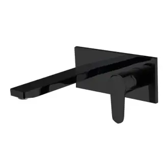 Fima Carlo Frattini Serie 22 Смеситель для раковины, встраиваемый, излив: 15.4см., цвет: черный матовый