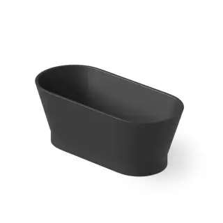 Dea Design Shadow Ванна 150х68х54см., отдельностоящая, Solid Surface, цвет: Black №16