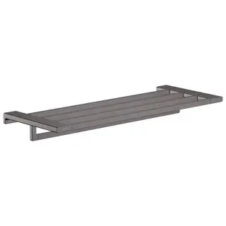 Hansgrohe AddStoris Полка для полотенец 44.5см., цвет: шлифованный черный хром