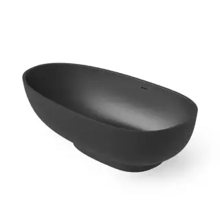 Dea Design Modern Ванна 180х94х52см., отдельностоящая, Solid Surface, цвет: Black №16