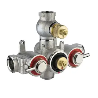 Nicolazzi Termostatico Термостат 3/4” с запорным вентилем, цвет: хром