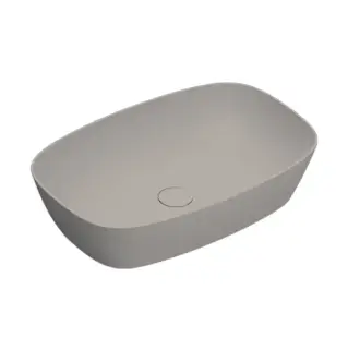 Catalano Alvea Раковина 60x40см накладная, без отв., цвет: Tortora Satinato