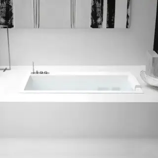 Antonio Lupi Biblio Ванна встраиваемая 180х90х53.5см, цвет: белый