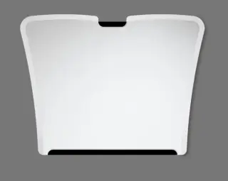 Devon&Devon Summertime Antique Зеркало 105х81х2.6см, со вставками из крашенного дерева цвет: deep black