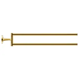 Duravit Starck T Полотенцедержатель двойной, 46.5см, подвесной, цвет: Gold Polished