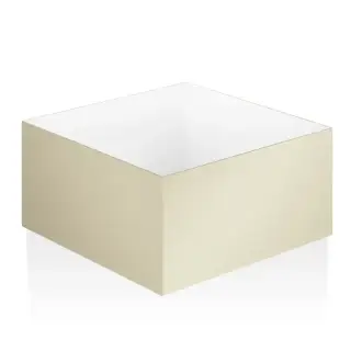 Decor Walther DW 367 Бокс универсальный 17x17x9см, настольный, цвет: золото матовое