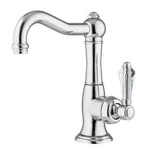 Nicolazzi Cristallo Смеситель для раковины однорычажный, с донным клапаном, цвет: хром