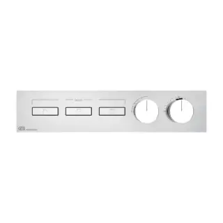 Gessi Hi-Fi Термостат для душа, с включением до 3 источников одновременно, внешняя часть, цвет: хром