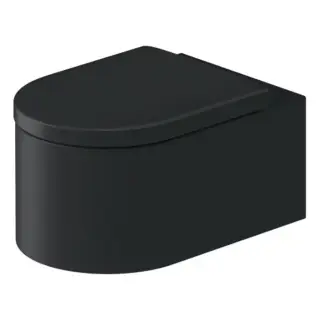 Duravit Millio Унитаз подвесной, 37х57см.,  декор &quot;Smooth&quot;, крепление в компл., цвет: темно-серый матовый