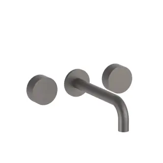 Fantini AF/21 Смеситель для раковины, встраиваемый, (Наружная часть), цвет: Matt Gun Metal PVD