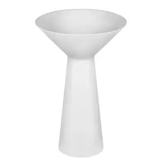 Gessi Cono Раковина 54.6 см, без отв., напольная, цвет: белый