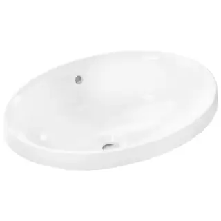 Hansgrohe Xuniva D Раковина 55x40см., встраиваемая, без отв., цвет: белый