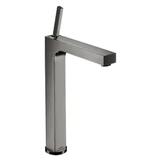 Axor Citterio Смеситель для раковины 280, на 1 отв., с донным клапаном, высокий, цвет: полированный черный хром