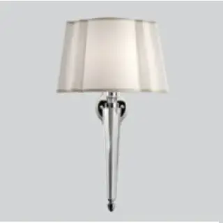 Devon&Devon Crystal Светильник настенный с абажуром 31x23xh51,5cм, IP20, фурнитура: хром