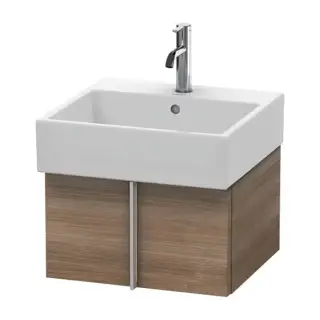 Duravit Vero Air Тумба подвесная, 48.4x43.1х29.8см., с раковиной, с 1 выдв. ящиком, цвет: тичинская вишня