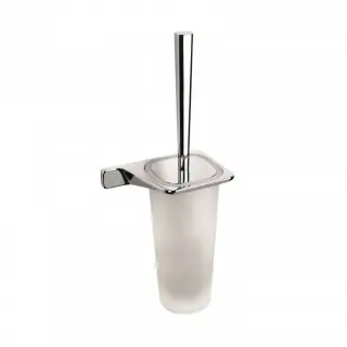 Colombo Alize Туалетный ерш, подвесной, DX, цвет: хром/матовое стекло