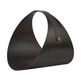 ADJ Дровница Ben, D36 см., цвет: шоколад/капучино