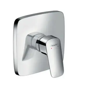 Hansgrohe Logis  Смеситель для душа, однорычажный highflow, СМ, внешняя часть, цвет: хром