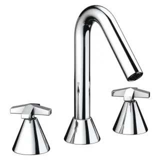 Nicolazzi Star Смеситель для раковины, на 3 отв., цвет: хром