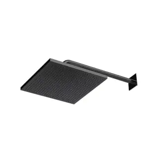 Almar Velvet Rain Верхний душ 30х30см., настенный/потолочный, 1 режим, цвет: чёрный матовый