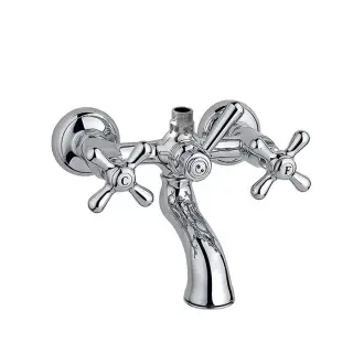 Nicolazzi Nuova Brenta Смеситель для ванны, с переключателем ванна/душ, вывод сверху 3/4&quot; (для душ. стойки), цвет: хром