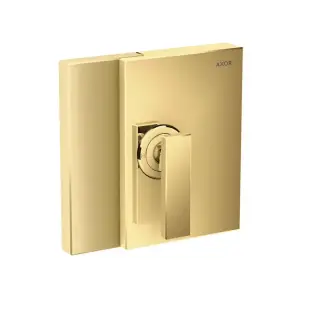 Axor Edge Смеситель для душа, встраиваемый, на 1 источник, внешняя часть, цвет: золото