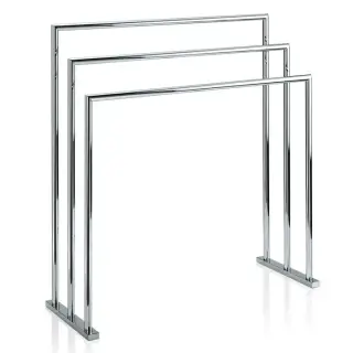Decor Walther HT 9 Полотенцедержатель тройной 70x26x75см, напольный, цвет: хром