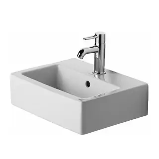Duravit Vero Раковина подвесная, 45х35см., с 1 отв., цвет: белый
