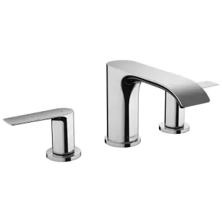 Hansgrohe Vivenis Смеситель для раковины, на 3 отв., с донным клапаном, цвет: хром