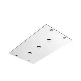 Carlo Frattini Wellness Верхний душ Modular 350х200 мм., с форсунками для мелкого распыления воды, цвет: хром