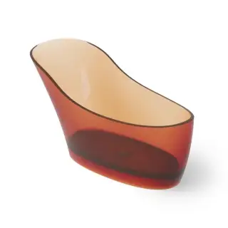 Dea Design Elegant Ванна 169x75x88см., отдельностоящая, Glasstech, прозрачная смола, цвет: Sunset R1