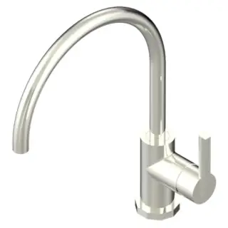 THG Les Ondes à manettes Смеситель для раковины, на 1 отв., цвет: Matt nickel