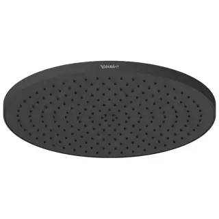 Duravit Shower Верхний душ Ø23см., 1 режим, настенный/потолочный, цвет: черный матовый
