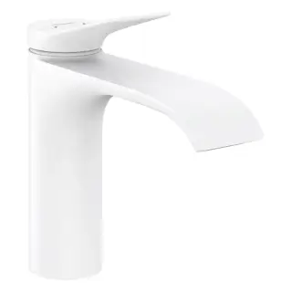 Hansgrohe Vivenis Смеситель для раковины, на 1 отв., с донным клапаном, цвет: белый матовый