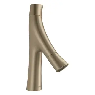 Axor Starck Organic Смеситель для раковины 80, на 1 отв., цвет: шлифованный никель