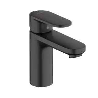 Hansgrohe Vernis Blend Смеситель для раковины, излив 100 мм, цвет: матовый черный