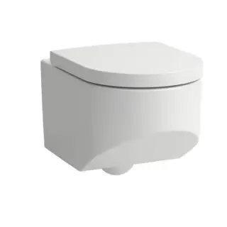 Laufen Sonar Унитаз 53x37x34см подвесной, безободковый, покрытие LLC, цвет: белый