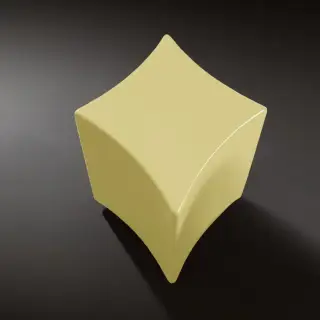 Kerasan Artwork Столик декоративный на стальной основе &quot;QUADRI&quot;, 55х45х41 см, напольный, цвет: золото