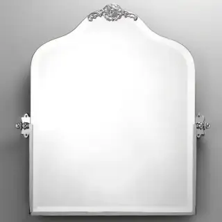 Devon&Devon Mayfair Зеркало поворотное 70х64см, с орнаментом, цвет: хром