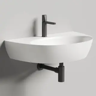 Salini Alda Wall 03 Раковина 60х71х15см., накладная, 1 отв., S-Sense, цвет: белый