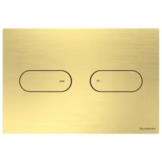 Artceram INOX Смывная клавиша, цвет: золото брашированное PVD