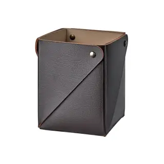 Colombo Adj Коробочка MIU, 7x7xH8 см , цвет: шоколад/капучино