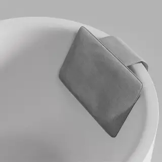 Salini Подушка для ванны 49.5x35.5x7cм , цвет: Grey