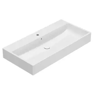 Globo Le Pietre Раковина 100х50х13см., 1 отв., накладная, цвет: белый