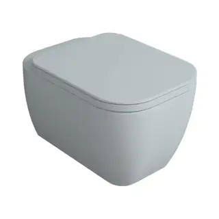 Simas Henges Унитаз подвесной 38х55см.,безободковый, цвет: tela matt