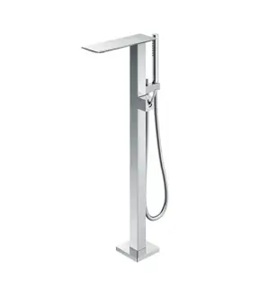 TOTO NEOREST Смеситель для  ванны отдельност., с ручным душем, латунь, цвет: хром (нужно основание TBN01105R)