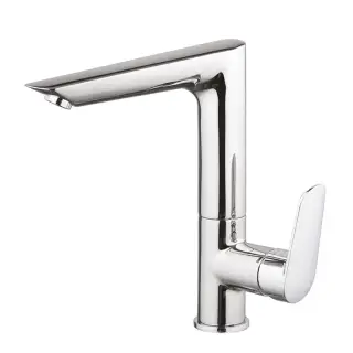 Carlo Frattini Spot Смеситель на раковину, литьевой вращающийся излив, цвет: хром