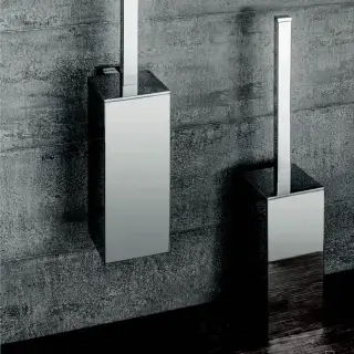 Colombo Basic Q Туалетный ёршик, напольный, цвет: хром