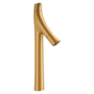 Axor Starck Organic Смеситель для раковины 240, на 1 отв., высокий, цвет: шлифованное золото